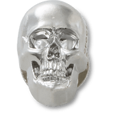 Crocs|Silver Skull Jibbitz™ charms