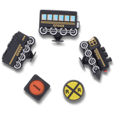 Crocs|3D Train 5 Pack Jibbitz™ charms