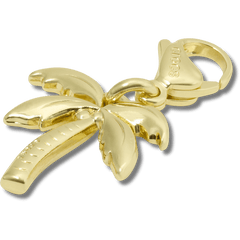Crocs|Gold Palm Tree Charm Jibbitz charm