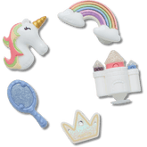Crocs|Pretty Princess 5 Pack Jibbitz™ charms