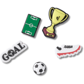 Crocs|Soccer Star 5 Pack Jibbitz™ charms