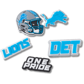 Crocs|NFL Detroit Lions 5 Pack Jibbitz Shoe Charm