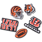 Crocs|NFL Cincinnati Bengals 5 Pack Jibbitz Shoe Charm