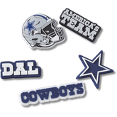 Crocs|NFL Dallas Cowboys 5 Pack Jibbitz Shoe Charm