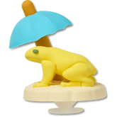 Crocs|3D Chilling Frog Jibbitz™ charms