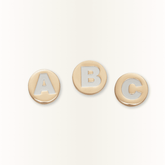 Crocs|Gold Letter A-Z Jibbitz Shoe Charm