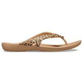 Crocs|Women's Kadee II Leopard Flip