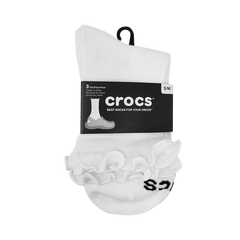 Crocs|CrocsSocks Ruffle Ankle 3 PK