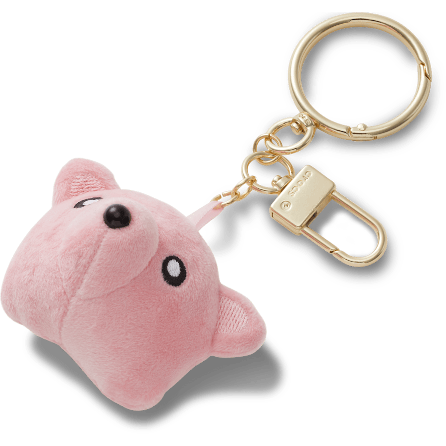 Crocs|Plush Teddy Face Bag Charm