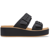Crocs|Brooklyn Buckle Matte Wrap Low Wedge