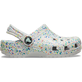 Crocs|Toddler Classic Glow Paint Splatter Clog