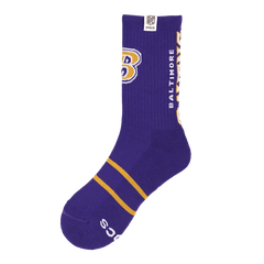 Crocs|NFL Baltimore Ravens Crocs Socks