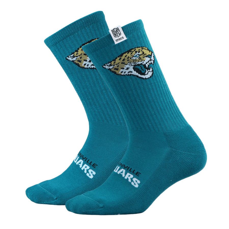 Crocs|NFL Jacksonville Jaguars Crocs Socks