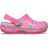 Crocs|Toddler Classic Heart Lights Clog