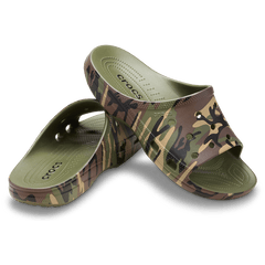 Crocs|Men’s Camouflage Saturday Slide