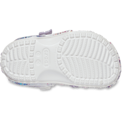 Crocs|Toddler Classic Butterfly Sparkle Shaker Clog