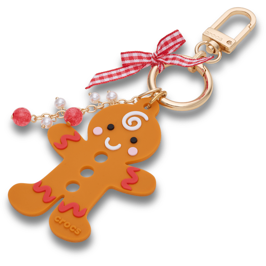 Crocs|Gingerbread Man Bag Charm