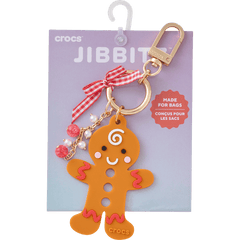 Crocs|Gingerbread Man Bag Charm