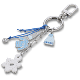 Crocs|Fair Isle Ice Bag Charm