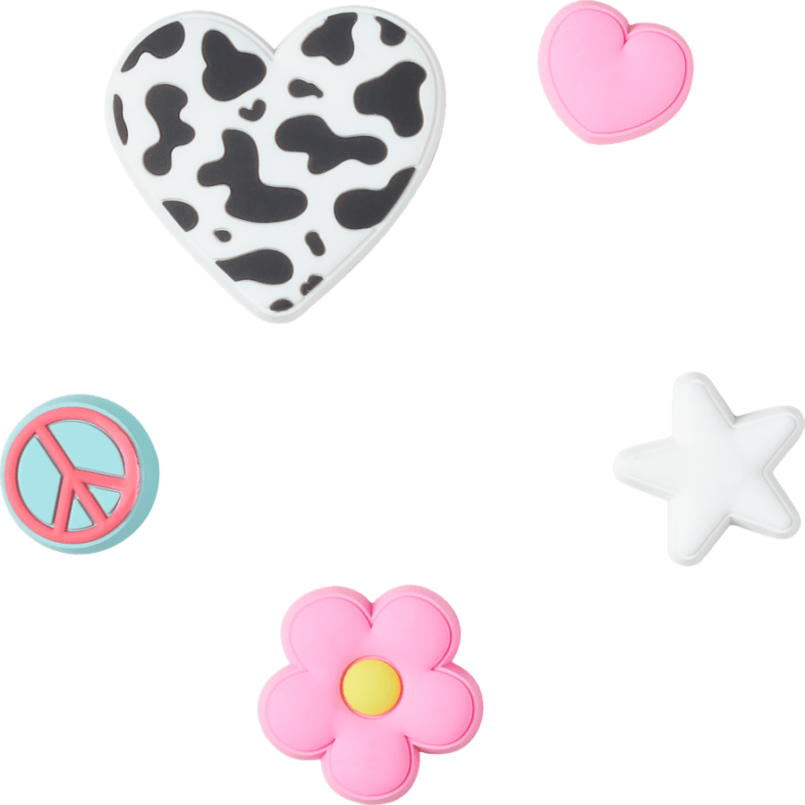 Crocs|Girly Icon 5 Pack Jibbitz™ charms