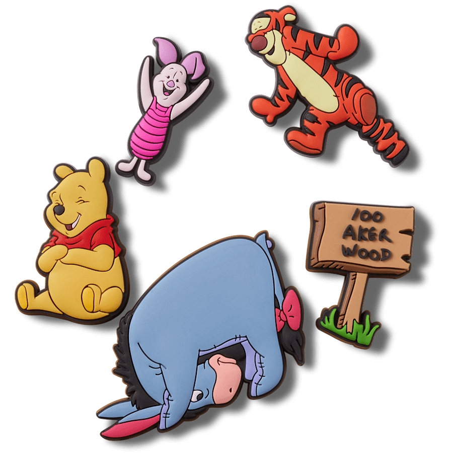 Crocs|Winnie The Pooh 5 Pack Jibbitz™ charms