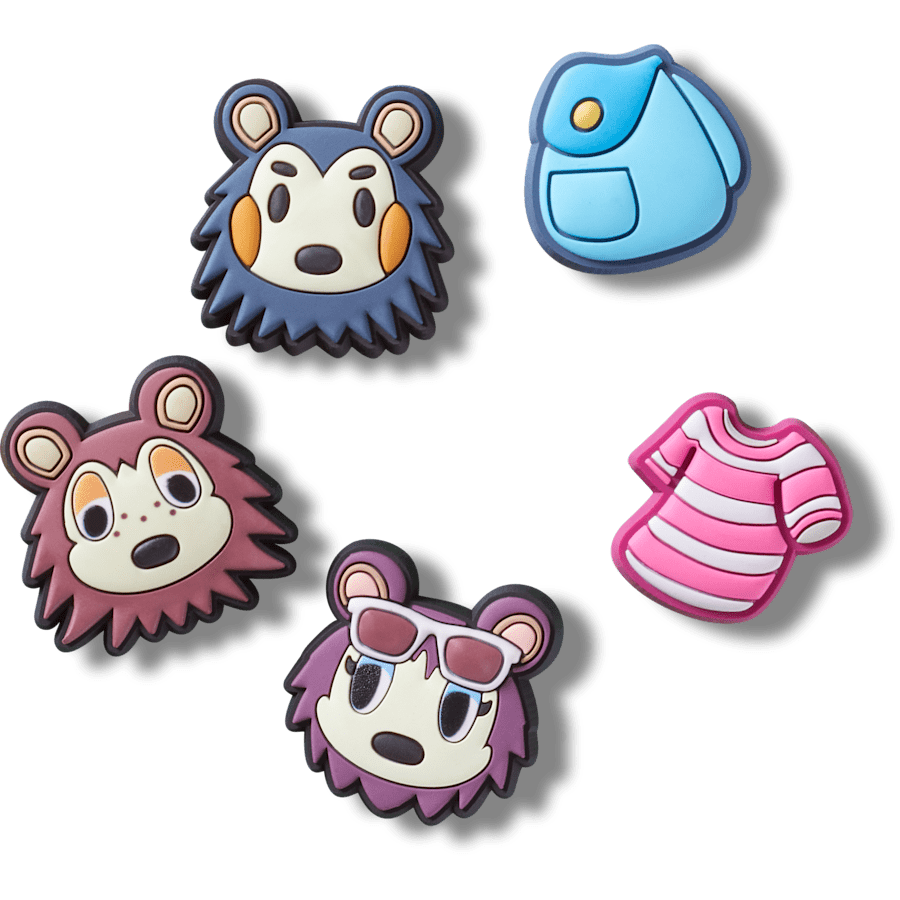 Crocs|Animal Crossing Creator 5 Pack Jibbitz™ charms