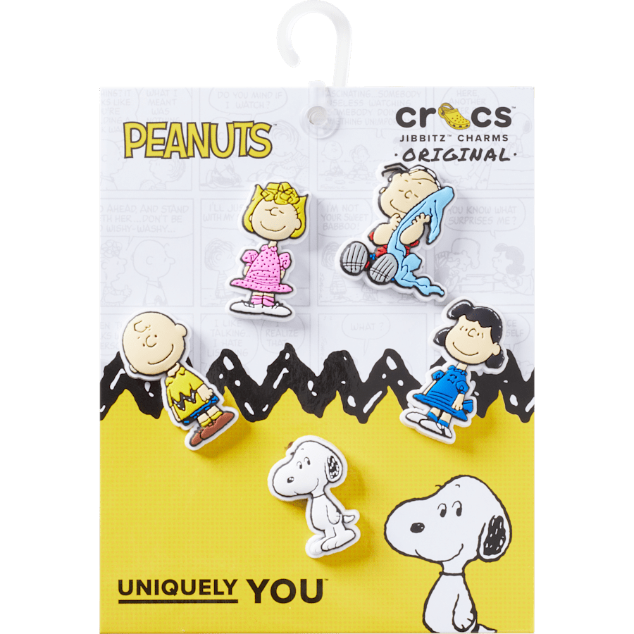 Crocs|Peanuts II 5 Pack Jibbitz™ charms