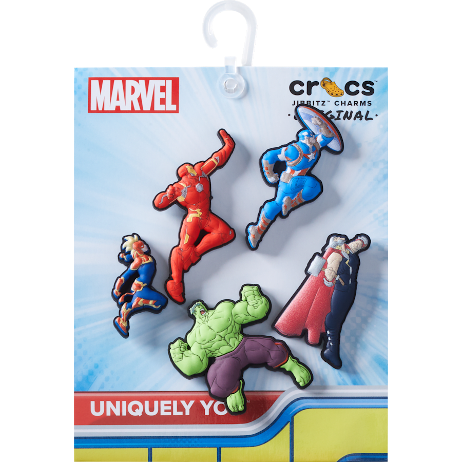Crocs|Avengers Heroes 5PCk Jibbitz™ charms