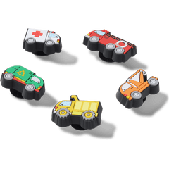 Crocs|Tiny Work Trucks 5 Pack Jibbitz™ charms