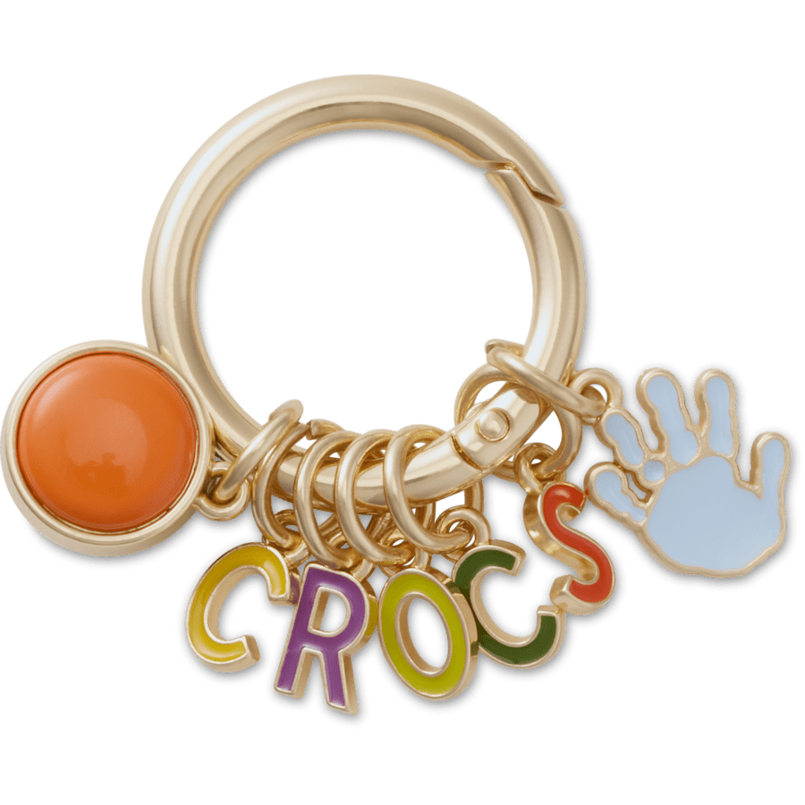 Crocs|Crafted Crocs Ring Keychain Jibbitz™ charms