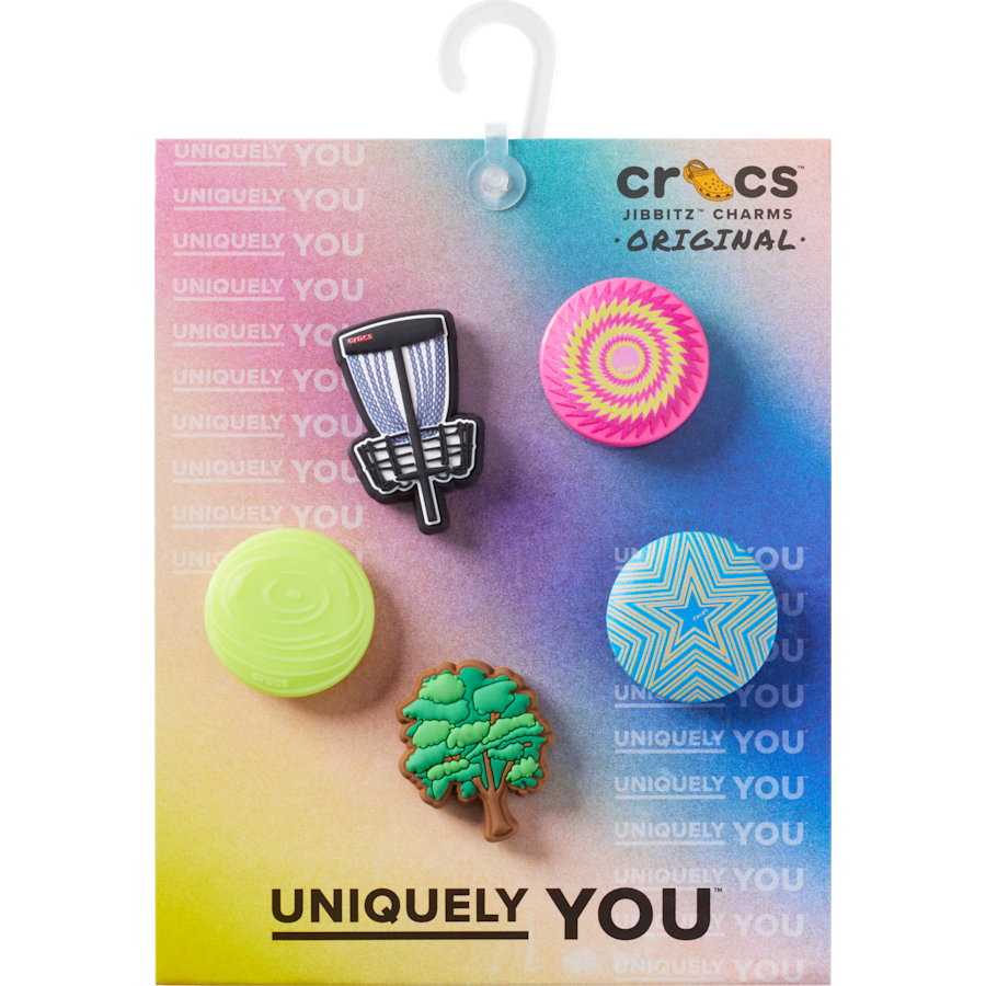 Crocs|Disc Golf 5 Pack Jibbitz™ charms