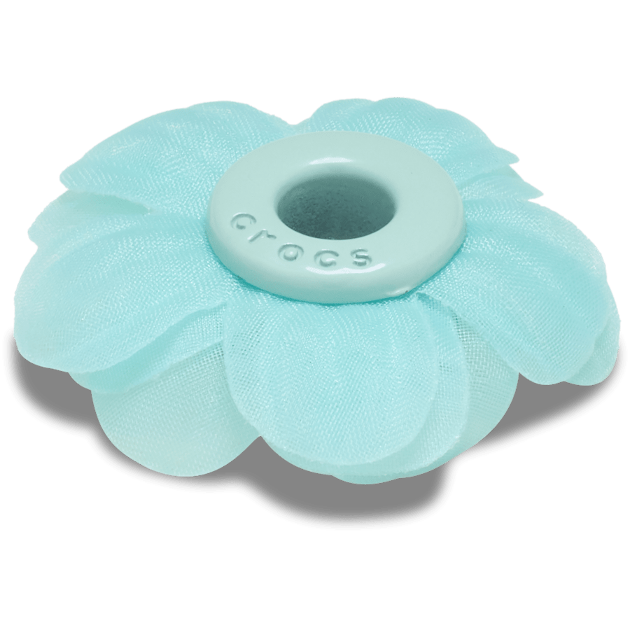 Crocs|Blue Chiffon Grommet Jibbitz™ charms