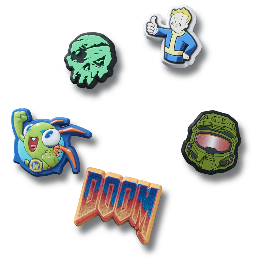Crocs|Xbox 5 Pack Jibbitz Charms Jibbitz Shoe Charm