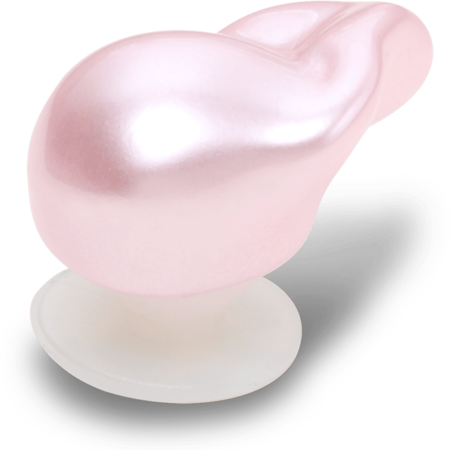 Crocs|Pink Pear Baroque Pearl Jibbitz™ charms
