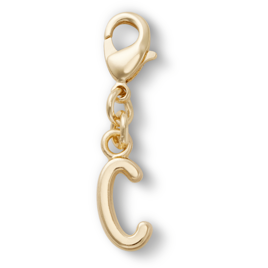 Crocs|Gold Letter C Charm Jibbitz™ charms