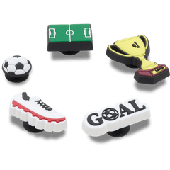 Crocs|Soccer Star 5 Pack Jibbitz™ charms