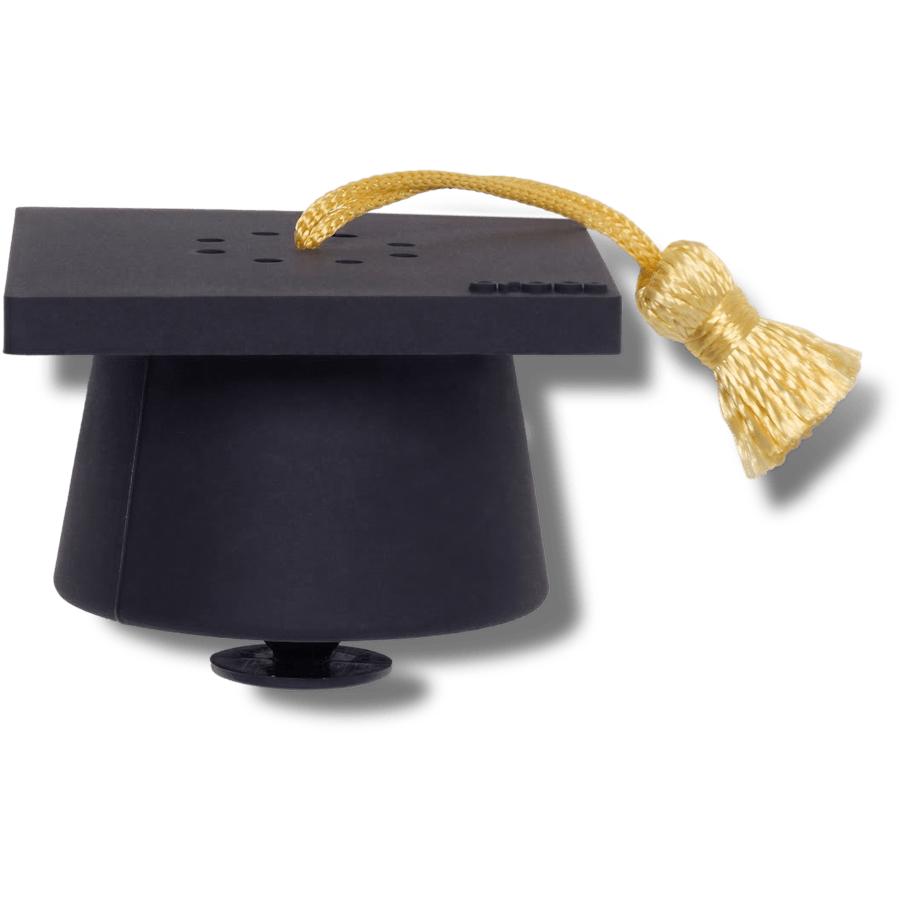 Crocs|RecordYourOwnSoundGraduation Jibbitz™ charms