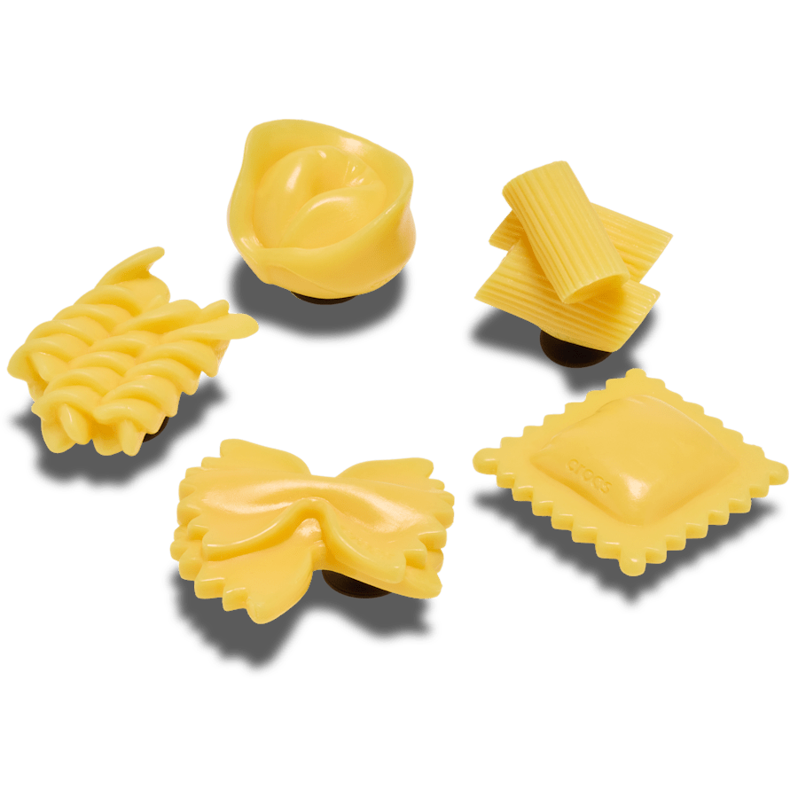 Crocs|Realistic Pasta 5 Pack Jibbitz™ charms