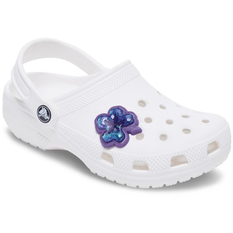 Crocs|Squish Purple Hibiscus Jibbitz™ charms