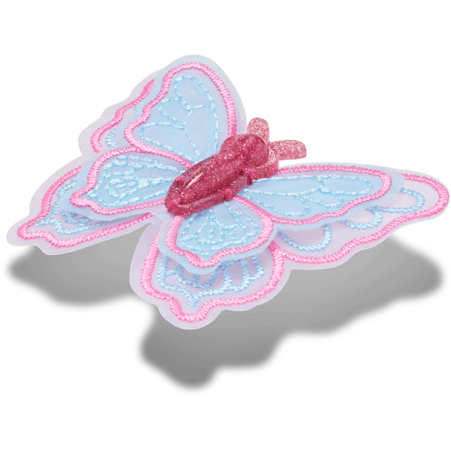 Crocs|Mesh Sequin Butterfly Jibbitz™ charms