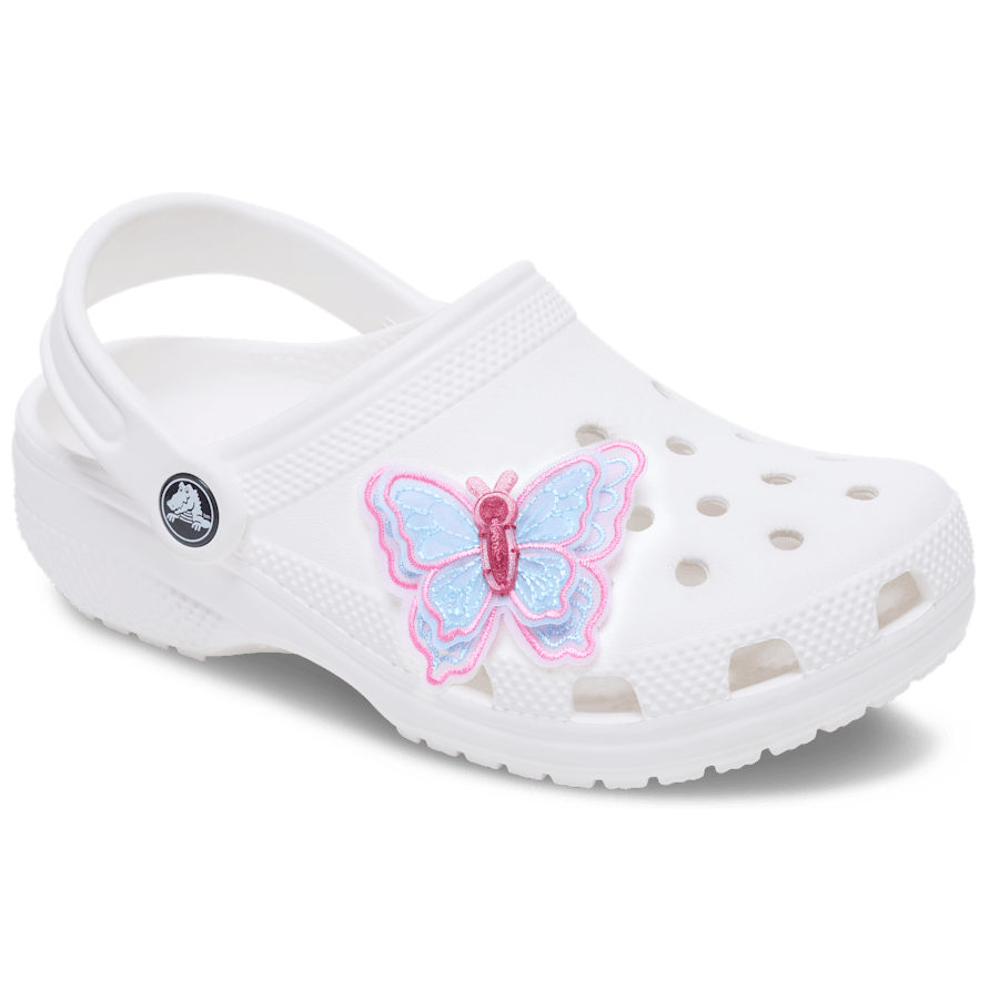Crocs|Mesh Sequin Butterfly Jibbitz™ charms