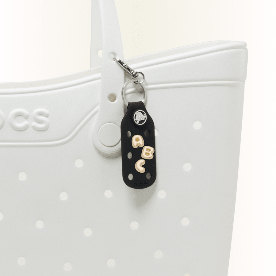 Crocs|Gold Bubble Letter A-Z Jibbitz™ charms