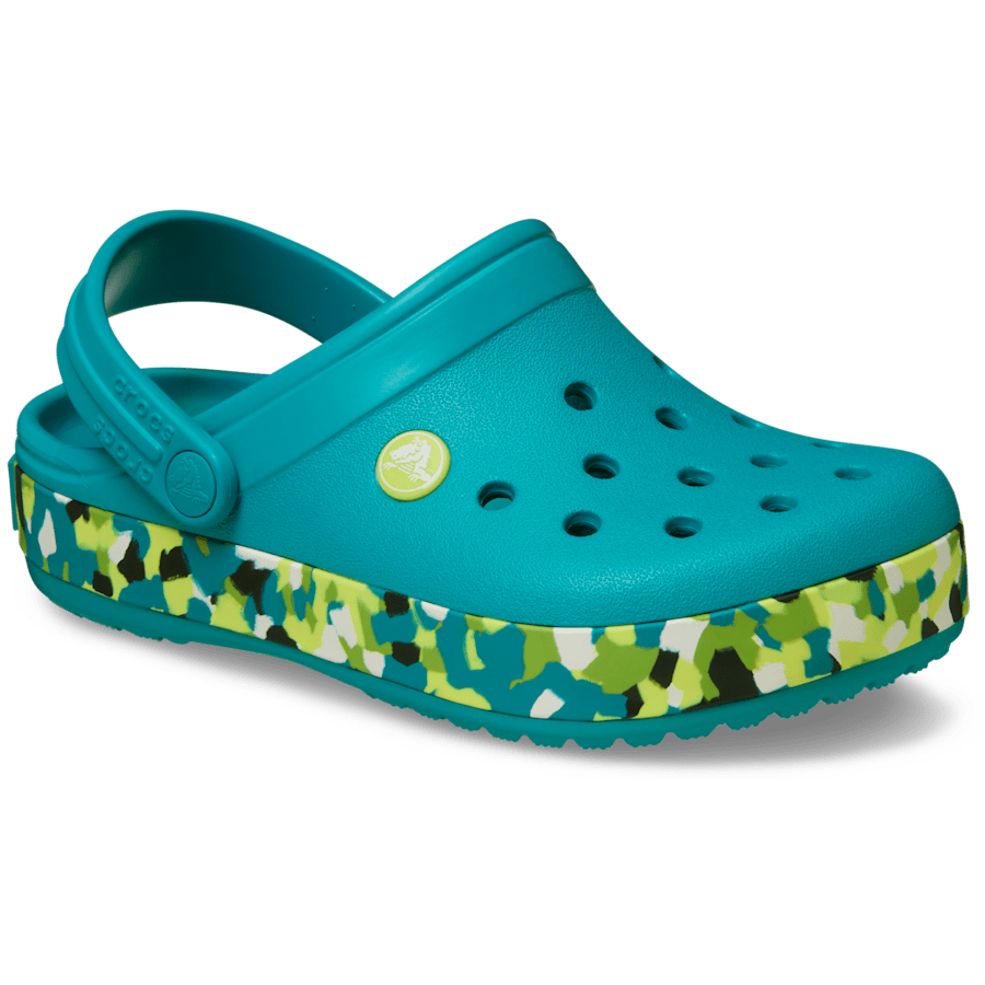 Crocs|Kids' Crocband Glow Confetti Band Clog