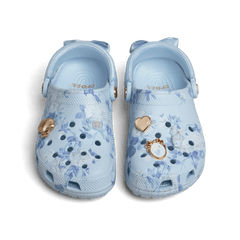Crocs|LoveShackFancy Blue Classic Clog