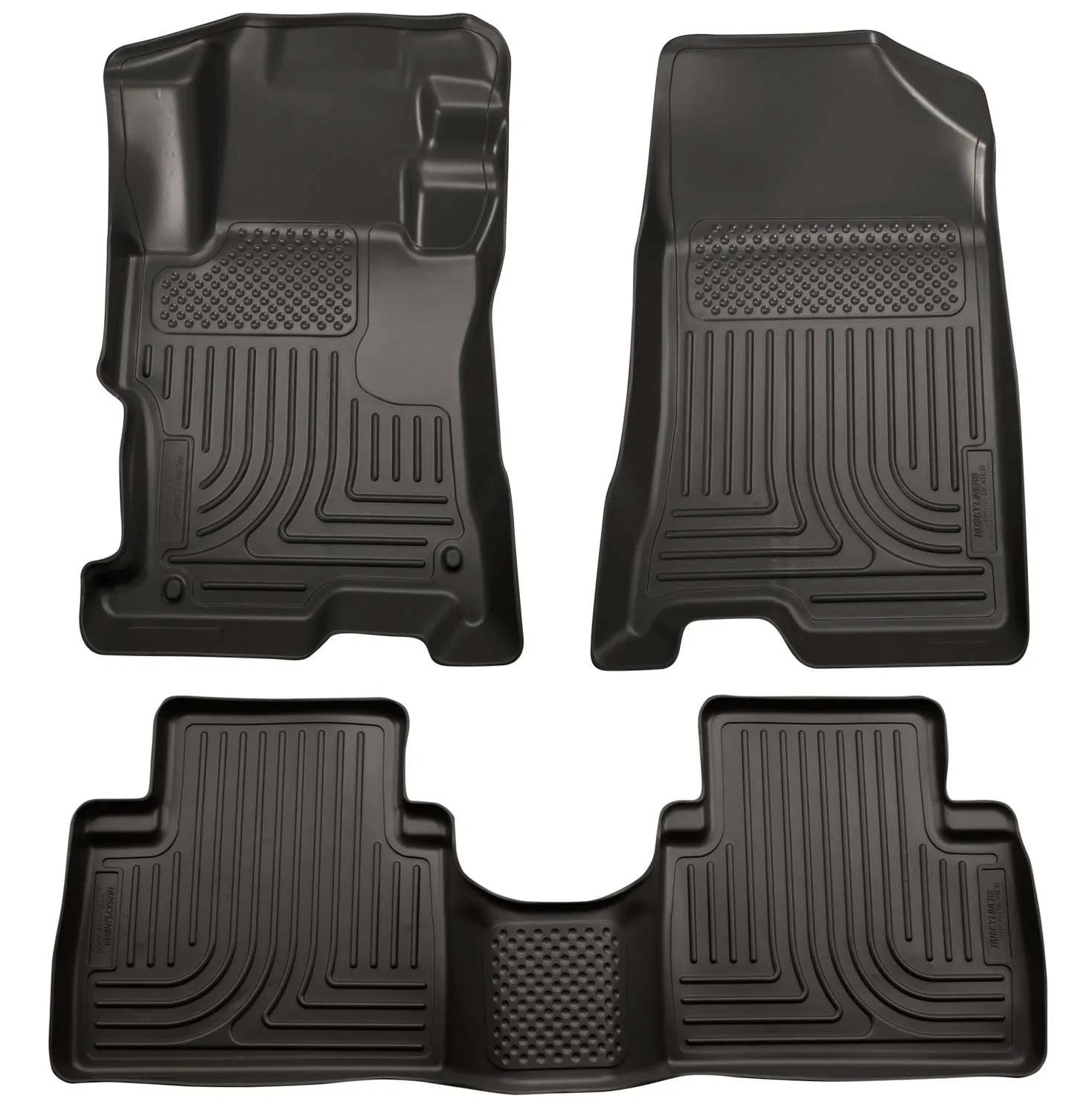 2014 Kia Sorento Front & 2nd Seat Floor Liners - Black