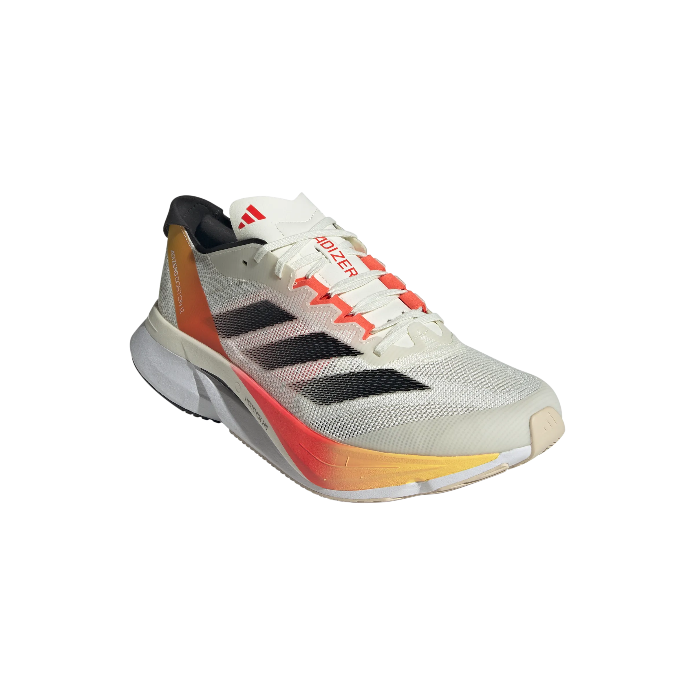 Adidas Adizero Boston 12 Men's - Ivory/Black