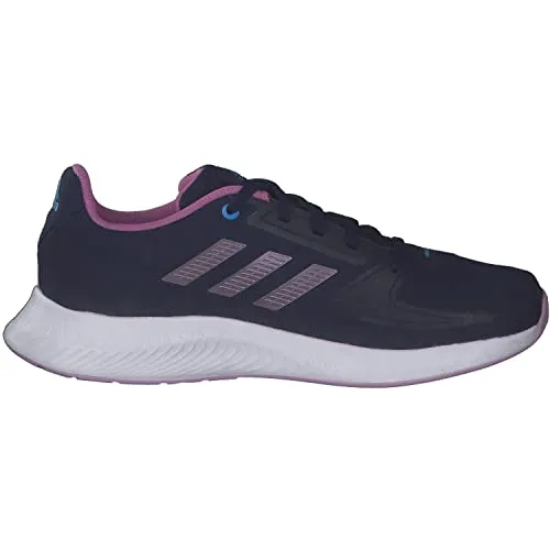 Adidas Kids Dkblue/Mapume/Pullil Runfalcon 2.0 K Running Shoes - 10K UK (Hr1413-10K)