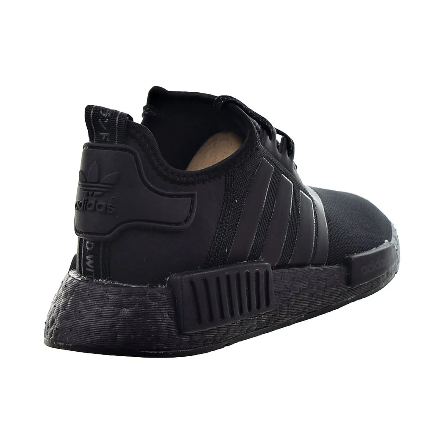 Adidas NMD_R1 J Big Kids' Shoes Core Black-Grey Six