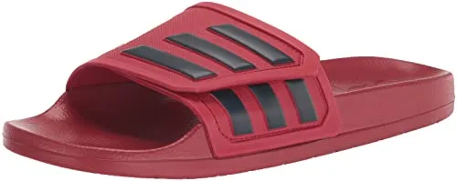 adidas Unisex Adilette Tnd Slide Sandal, Real Red/Black/Black, 4 US Men