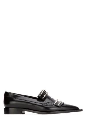 Alexander McQueen Kiltie Studded Loafers